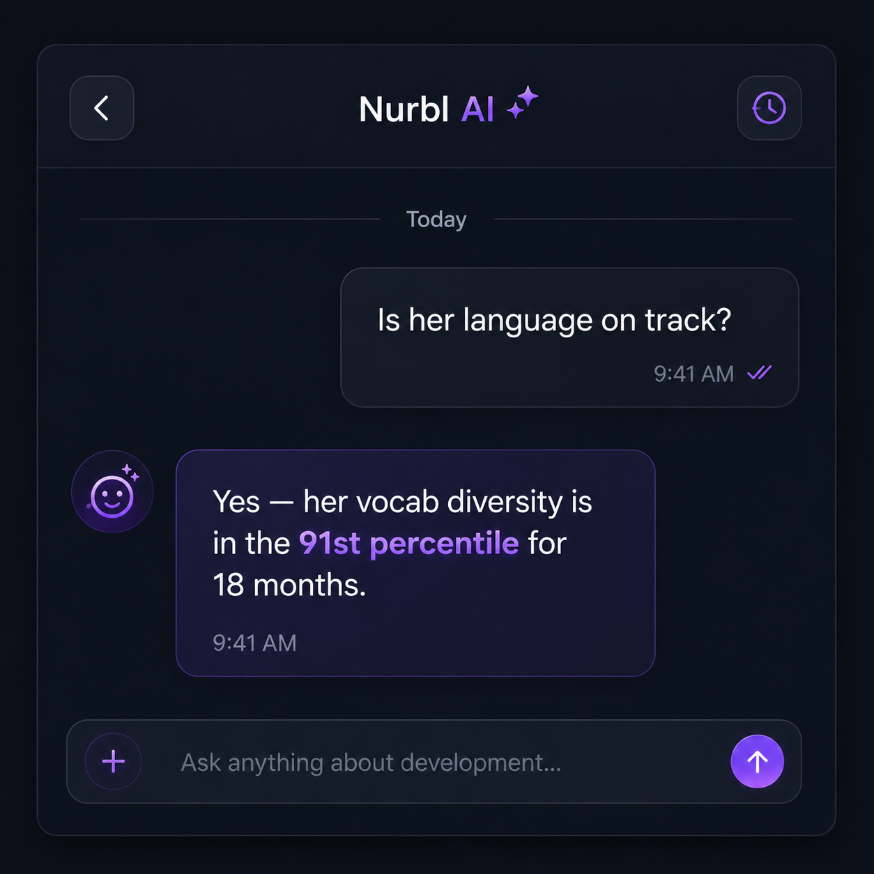 Ask Nurbl AI chat
